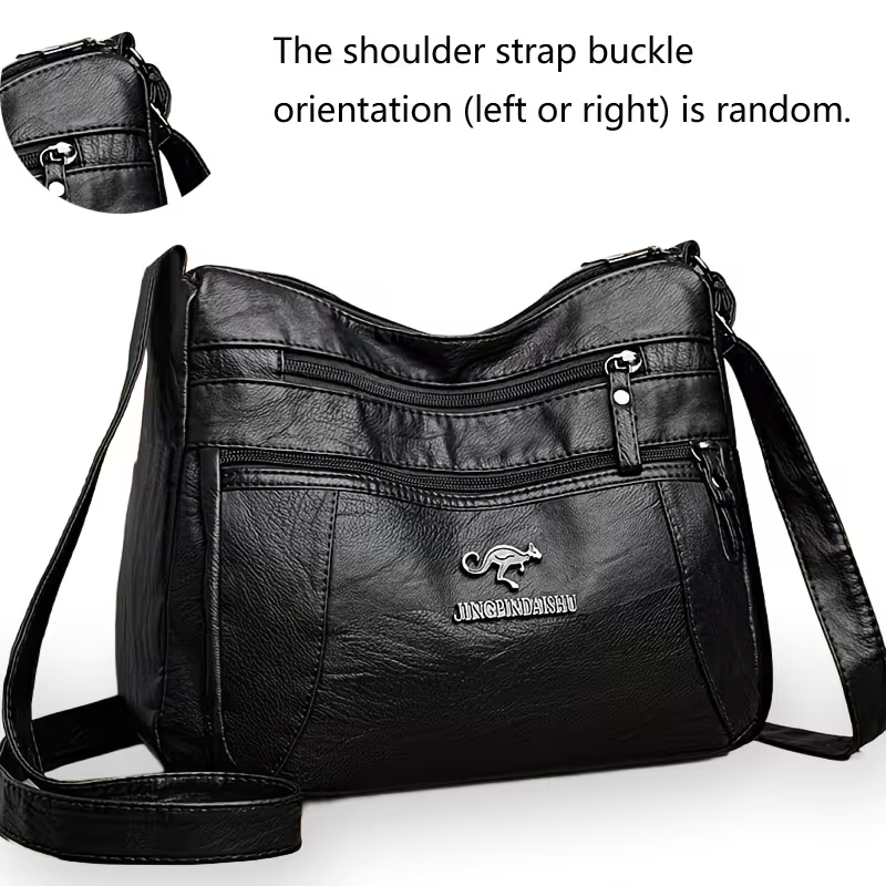 🔥 FLASH SALE: 50% OFF! ✨Women's Leather Crossbody Bag – Versatile Multi-Function Purse for Everyday Use
