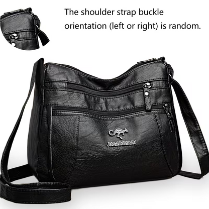 🔥 FLASH SALE: 50% OFF! ✨Women's Leather Crossbody Bag – Versatile Multi-Function Purse for Everyday Use
