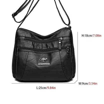 🔥 FLASH SALE: 50% OFF! ✨Women's Leather Crossbody Bag – Versatile Multi-Function Purse for Everyday Use