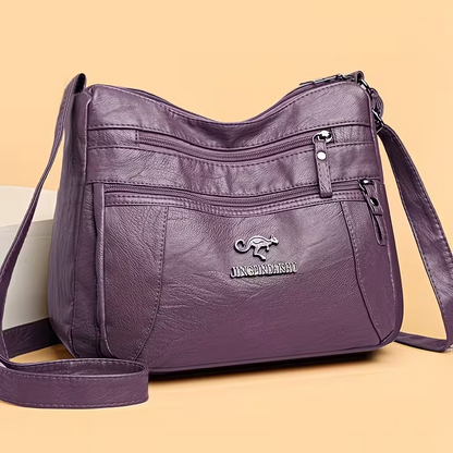 🔥 FLASH SALE: 50% OFF! ✨Women's Leather Crossbody Bag – Versatile Multi-Function Purse for Everyday Use