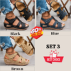 Set 3 (Black+Blue+Brown) 60% OFF