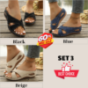 Set 3 (Blue+Black+Beige) 60% Off